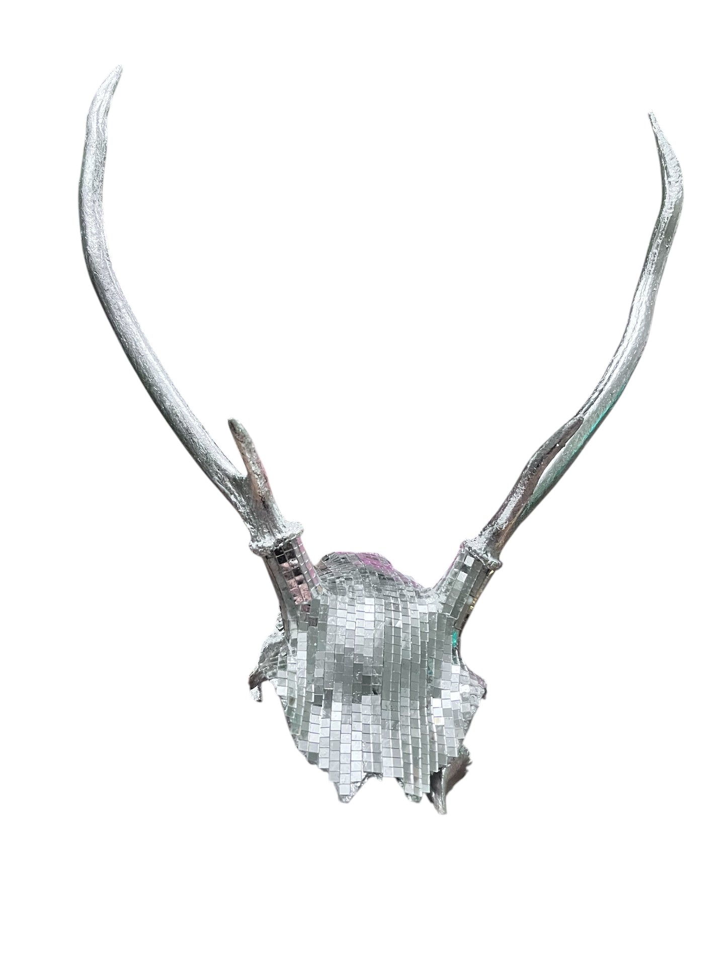 Scottish Disco Ball Skull