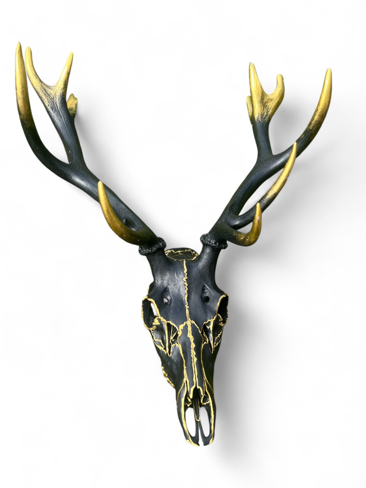 Scottish Red Stag Deer- Black & Gold
