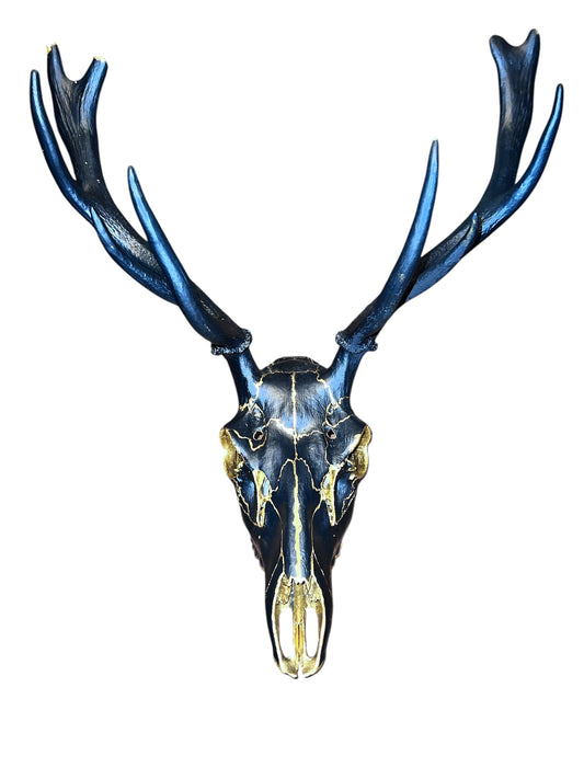 Black and Gold Red deer